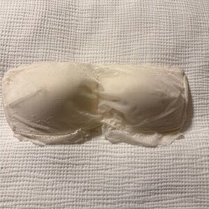 SPANX Cream Lace Bandeau